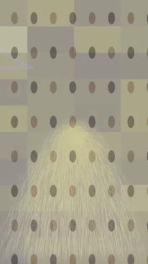 Benzersiz dijital animasyon tarzı grafikleri olan yaratıcı ortam tasarımı için yenilikçi hareket dokusu