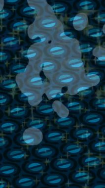 Benzersiz video giriş tasarımı projeleri için detaylı yüzey kalıbı film animasyon stili grafik girişi