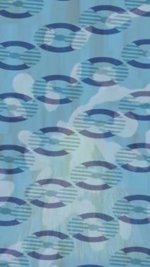 Lüks hareket projeleri için soyut tasarım stili animasyonu olan üst düzey dijital doku