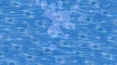 Organik desenli yüzey giriş stili video film sanatı ile soyut arkaplan tasarımı