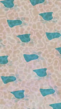 Lüks hareket projeleri için soyut tasarım stili animasyonu olan üst düzey dijital doku