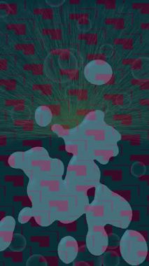 Yaratıcı video düzenleme film tasarımı için benzersiz hareket grafikleri biçimi giriş hareketi video pro