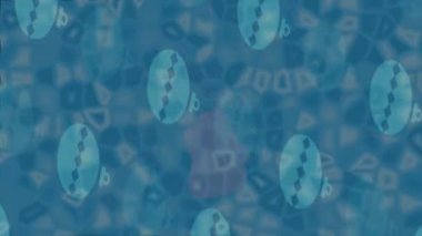 Dijital doku yüzey tasarım biçimi ile modern video animasyonu için gelişmiş hareket grafikleri