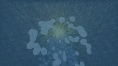 Profesyonel video projeleri sanat tarzı için organik hareketli arkaplan tasarımı