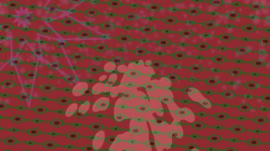 Estetik doku arkaplan tasarımı renkli hareket grafikleri ile moda film giriş profosyoneli