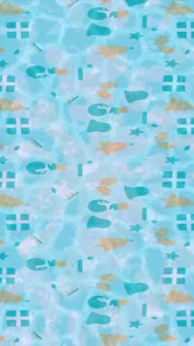 Soyut hareket desenli fütüristik video üretimi için dinamik dijital arkaplan