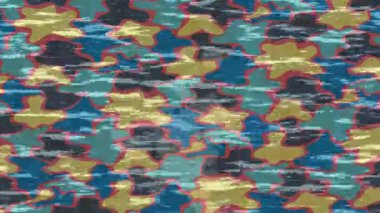 Lüks hareket projeleri için soyut tasarım stili animasyonu olan üst düzey dijital doku