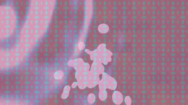 Dijital doku yüzey tasarım biçimi ile modern video animasyonu için gelişmiş hareket grafikleri