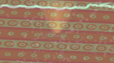 Organik desenli yüzey giriş stili video film sanatı ile soyut arkaplan tasarımı