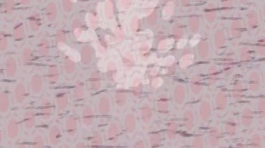 Soyut hareket desenli fütüristik video üretimi için dinamik dijital arkaplan