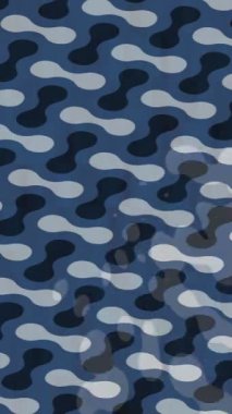 Benzersiz dijital animasyon tarzı grafikleri olan yaratıcı ortam tasarımı için yenilikçi hareket dokusu