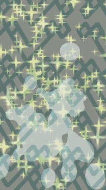 Lüks hareket projeleri için soyut tasarım stili animasyonu olan üst düzey dijital doku