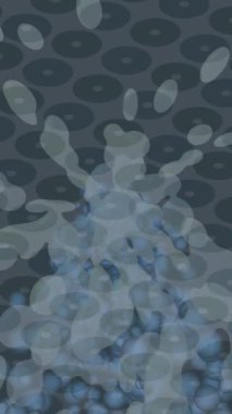 Benzersiz video giriş tasarımı projeleri için detaylı yüzey kalıbı film animasyon stili grafik girişi