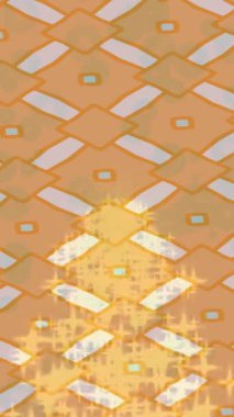 Dijital doku yüzey tasarım biçimi ile modern video animasyonu için gelişmiş hareket grafikleri