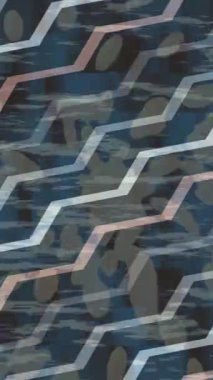 Estetik doku arkaplan tasarımı renkli hareket grafikleri ile moda film giriş profosyoneli