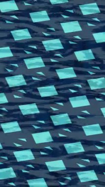 Soyut hareket desenli fütüristik video üretimi için dinamik dijital arkaplan