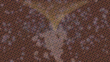 Estetik doku arkaplan tasarımı renkli hareket grafikleri ile moda film giriş profosyoneli