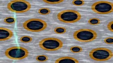 Lüks hareket projeleri için soyut tasarım stili animasyonu olan üst düzey dijital doku