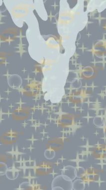 Estetik doku arkaplan tasarımı renkli hareket grafikleri ile moda film giriş profosyoneli