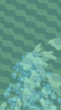 Benzersiz dijital animasyon tarzı grafikleri olan yaratıcı ortam tasarımı için yenilikçi hareket dokusu