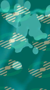 Dijital doku yüzey tasarım biçimi ile modern video animasyonu için gelişmiş hareket grafikleri