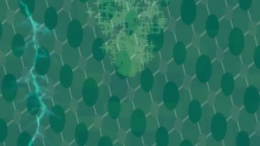 Modern medya üretimi için fütüristik dijital soyut doku sinematik tarz hareketli grafik ögesi