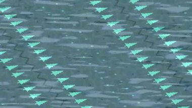 Yaratıcı video düzenleme film tasarımı için benzersiz hareket grafikleri biçimi giriş hareketi video pro