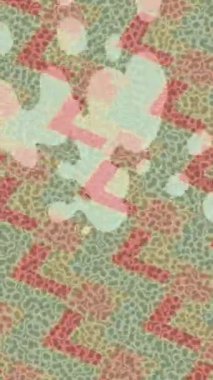 Soyut hareket desenli fütüristik video üretimi için dinamik dijital arkaplan