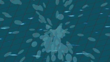 Organik desenli yüzey giriş stili video film sanatı ile soyut arkaplan tasarımı