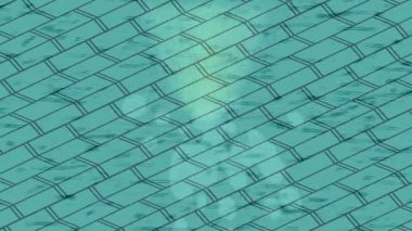 Soyut hareket desenli fütüristik video üretimi için dinamik dijital arkaplan