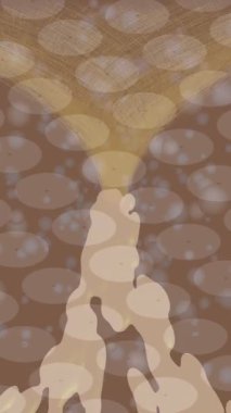 Dijital doku yüzey tasarım biçimi ile modern video animasyonu için gelişmiş hareket grafikleri