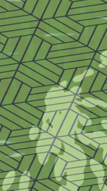 Dijital doku yüzey tasarım biçimi ile modern video animasyonu için gelişmiş hareket grafikleri