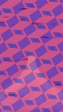 Benzersiz dijital animasyon tarzı grafikleri olan yaratıcı ortam tasarımı için yenilikçi hareket dokusu