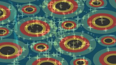 Dijital doku yüzey tasarım biçimi ile modern video animasyonu için gelişmiş hareket grafikleri