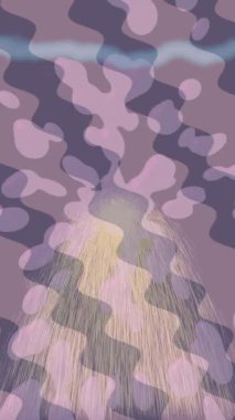 Organik desenli yüzey giriş stili video film sanatı ile soyut arkaplan tasarımı