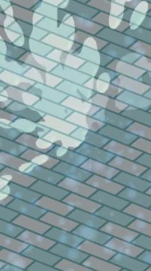 Estetik doku arkaplan tasarımı renkli hareket grafikleri ile moda film giriş profosyoneli