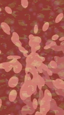 Benzersiz video giriş tasarımı projeleri için detaylı yüzey kalıbı film animasyon stili grafik girişi