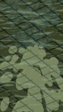 Dijital doku yüzey tasarım biçimi ile modern video animasyonu için gelişmiş hareket grafikleri