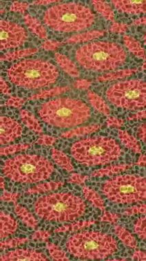 Benzersiz hareket grafikleri tasarım sanatına sahip yaratıcı film üretimi için özet bir arkaplan