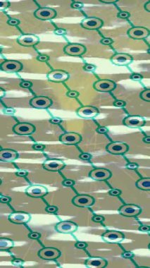 Benzersiz hareket dokusu tasarım sanatı ile profesyonel video düzenleme için modern soyut grafikler