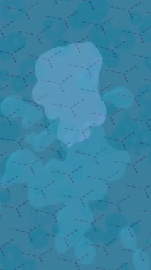 Lüks hareket projeleri için soyut tasarım stili animasyonu olan üst düzey dijital doku