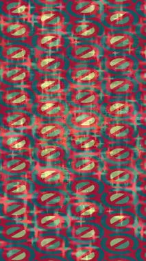 Lüks hareket projeleri için soyut tasarım stili animasyonu olan üst düzey dijital doku