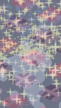 Estetik doku arkaplan tasarımı renkli hareket grafikleri ile moda film giriş profosyoneli