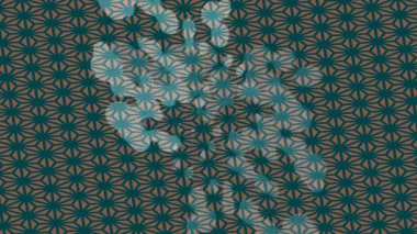 Lüks hareket projeleri için soyut tasarım stili animasyonu olan üst düzey dijital doku