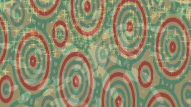 Dijital doku yüzey tasarım biçimi ile modern video animasyonu için gelişmiş hareket grafikleri