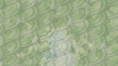 Soyut hareket desenli fütüristik video üretimi için dinamik dijital arkaplan