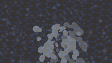 Soyut hareket desenli fütüristik video üretimi için dinamik dijital arkaplan