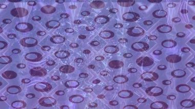 Benzersiz video giriş tasarımı projeleri için detaylı yüzey kalıbı film animasyon stili grafik girişi