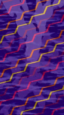 Soyut hareket desenli fütüristik video üretimi için dinamik dijital arkaplan