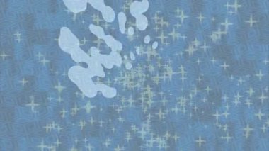 Benzersiz dijital animasyon tarzı grafikleri olan yaratıcı ortam tasarımı için yenilikçi hareket dokusu